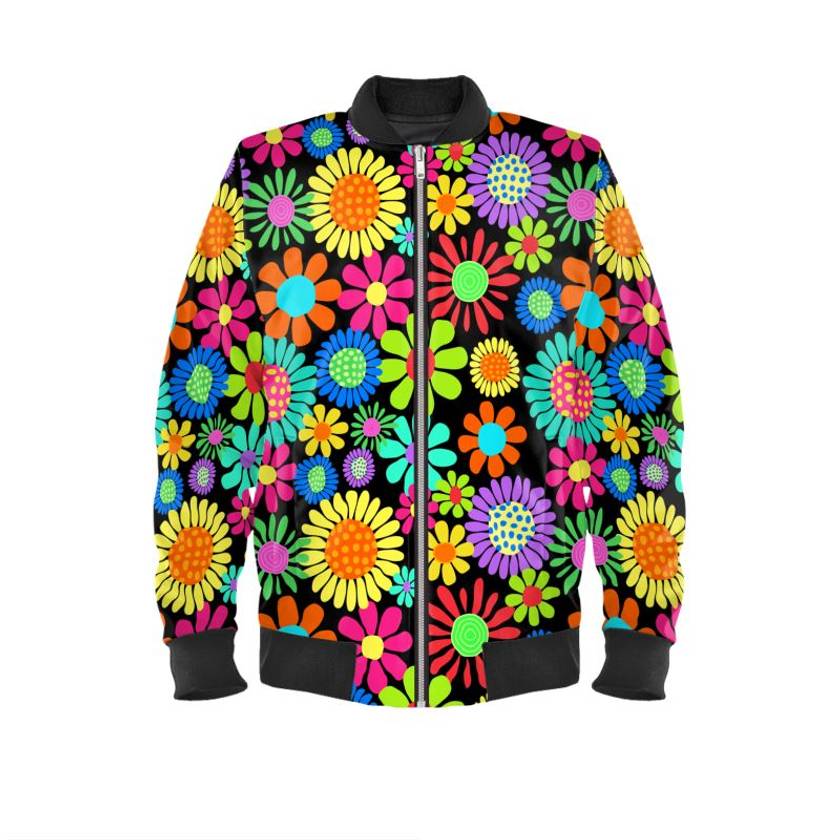 Designer top bomber jacket